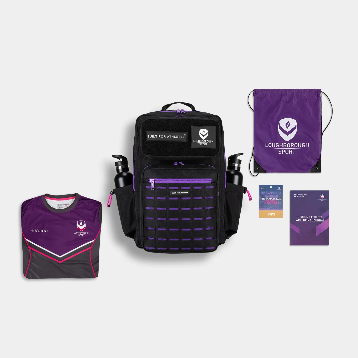 Loughborough Sport x BFA Gym Backpack - Image 10