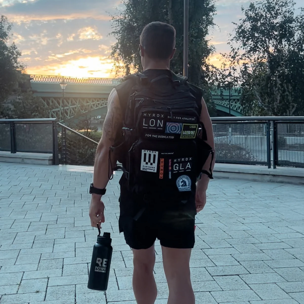 Black Gym Backpack Plus - Image 19