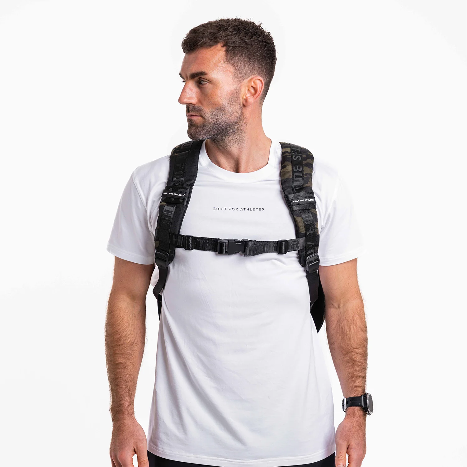 Black Camo Gym Backpack Plus - Image 8