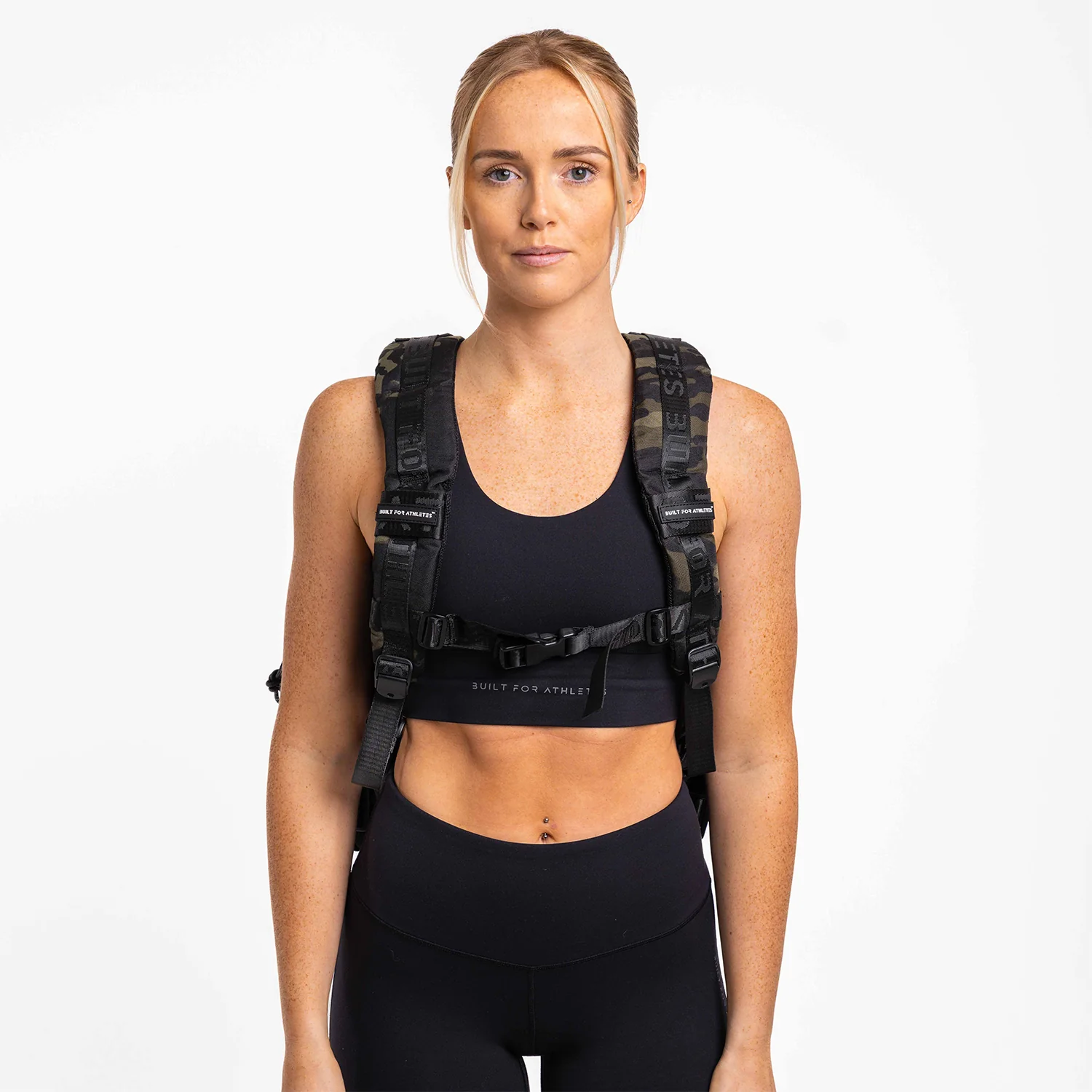 Black Camo Gym Backpack Plus - Image 9