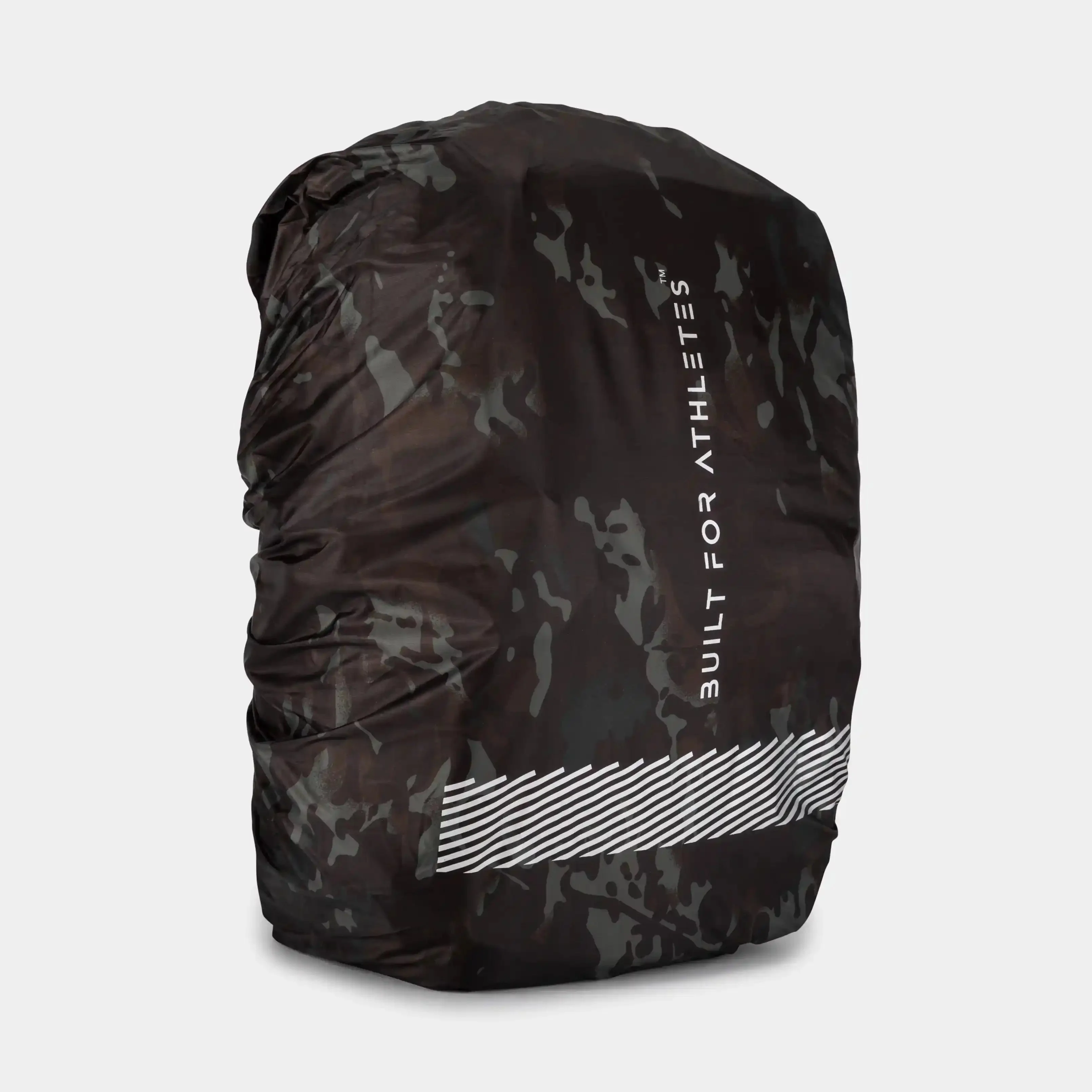 Black Camo Waterproof Backpack Cover - Image 3