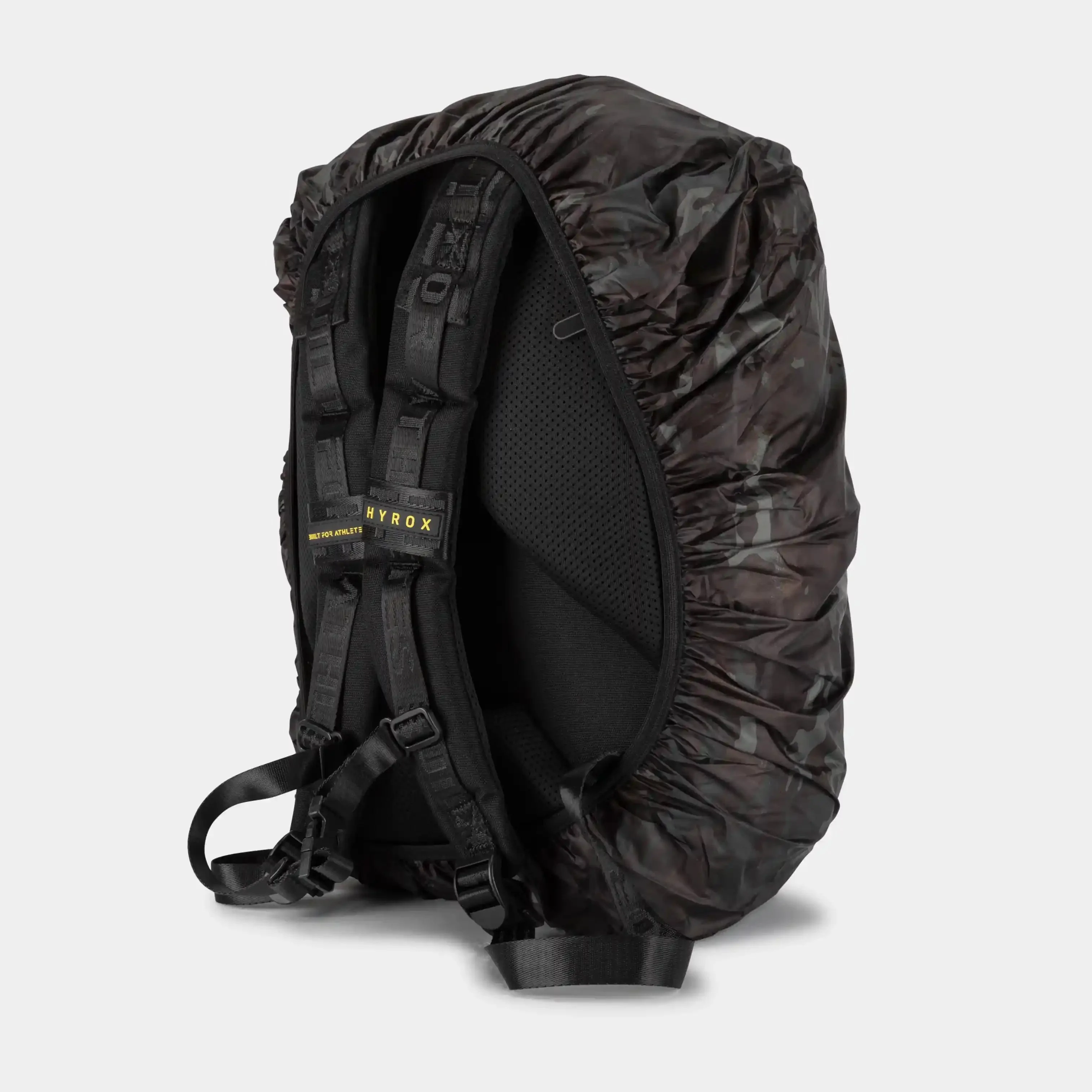 Black Camo Waterproof Backpack Cover - Image 4