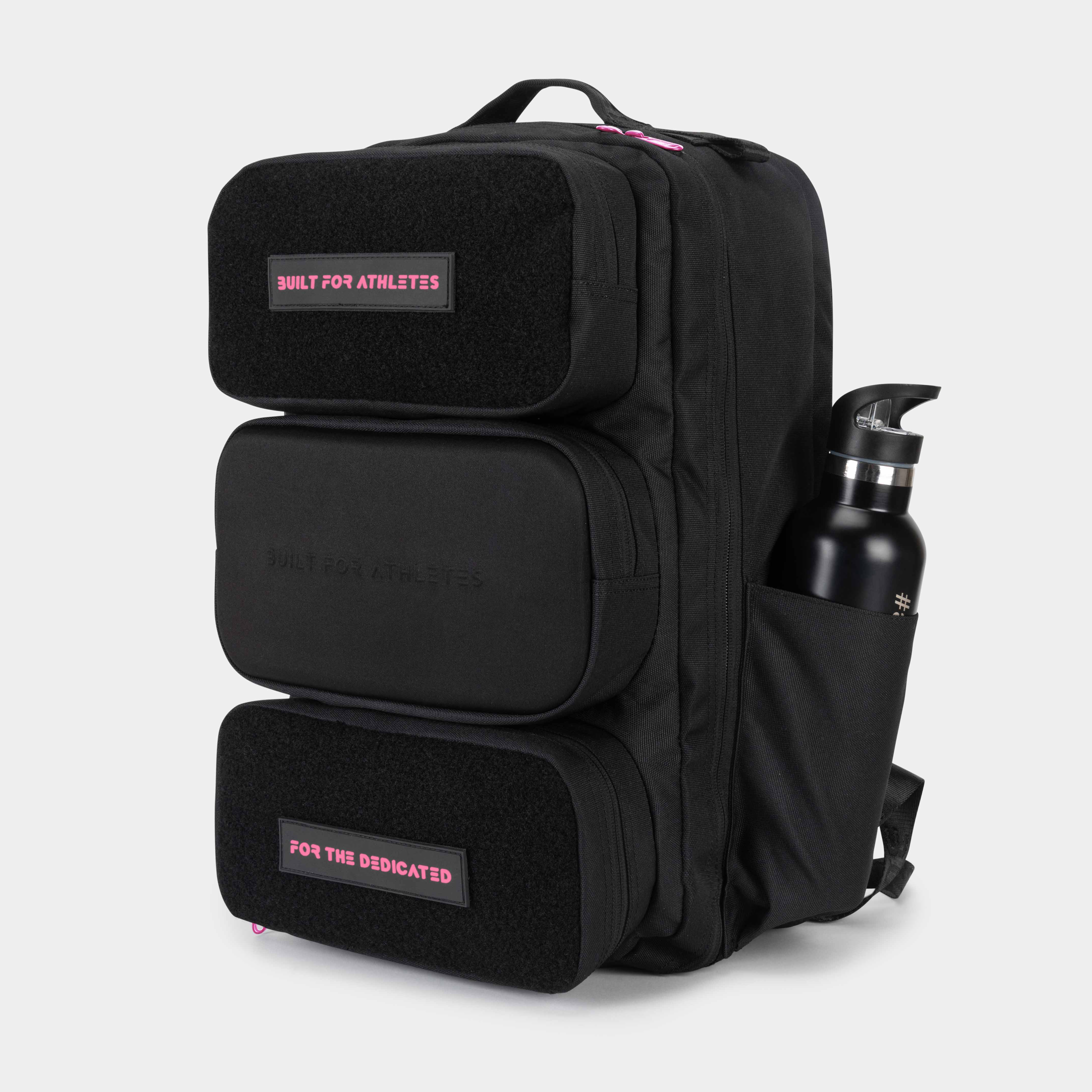 Black & Pink Hybrid Backpack - Image 3