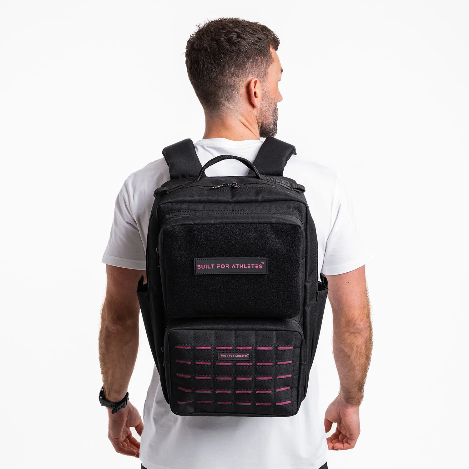 Black & Pink Training Backpack - Image 9