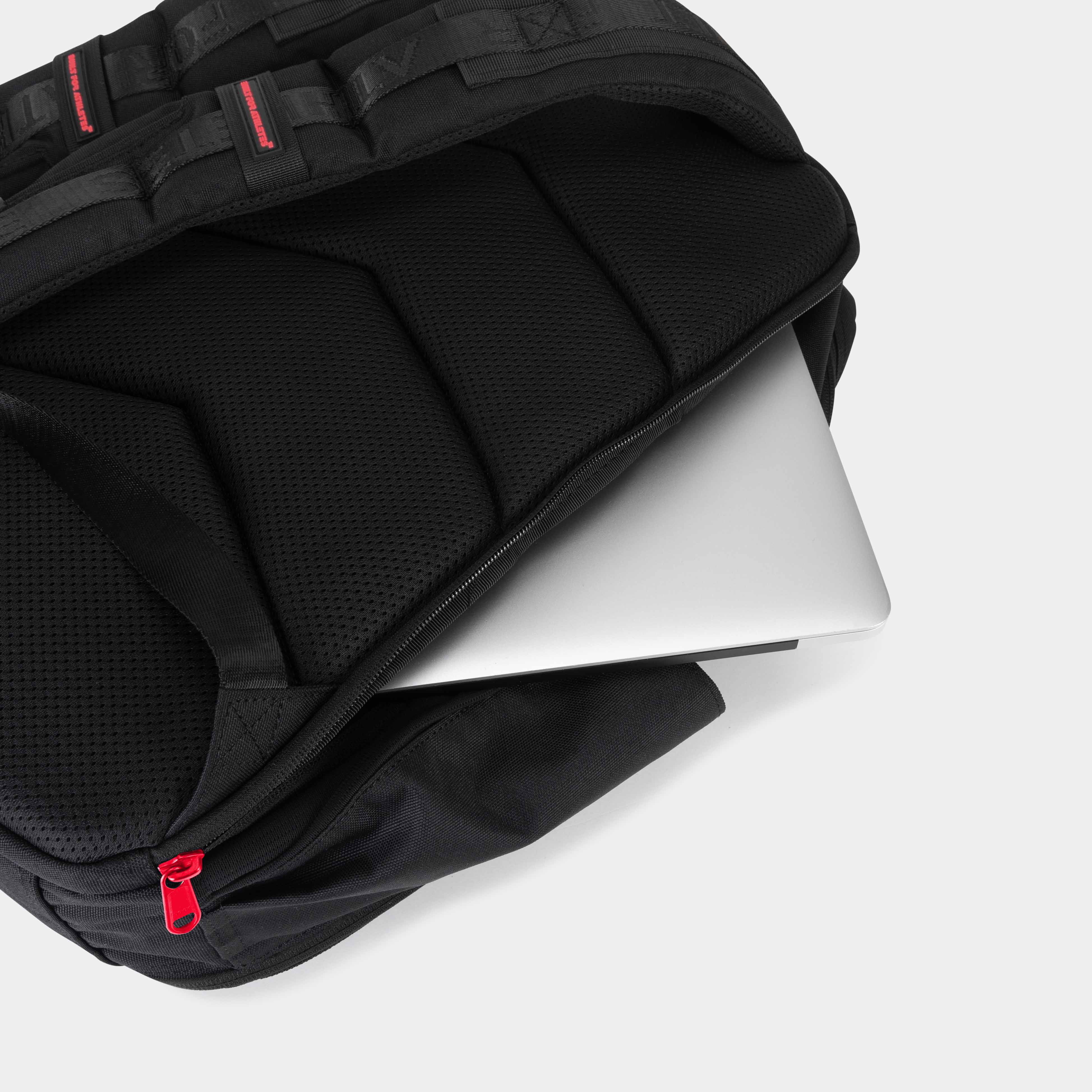 Black & Red Hybrid Backpack - Image 8