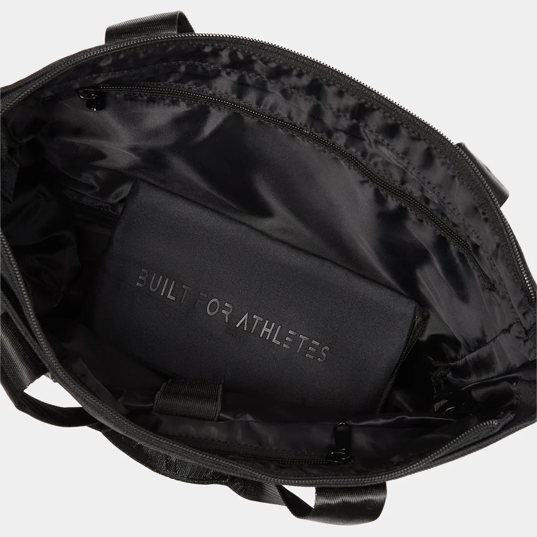 Black Tote Bag Compact - Image 11