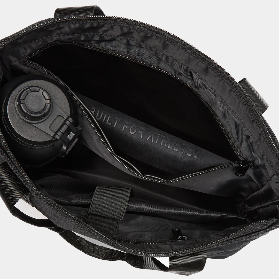 Black Tote Bag Compact - Image 12