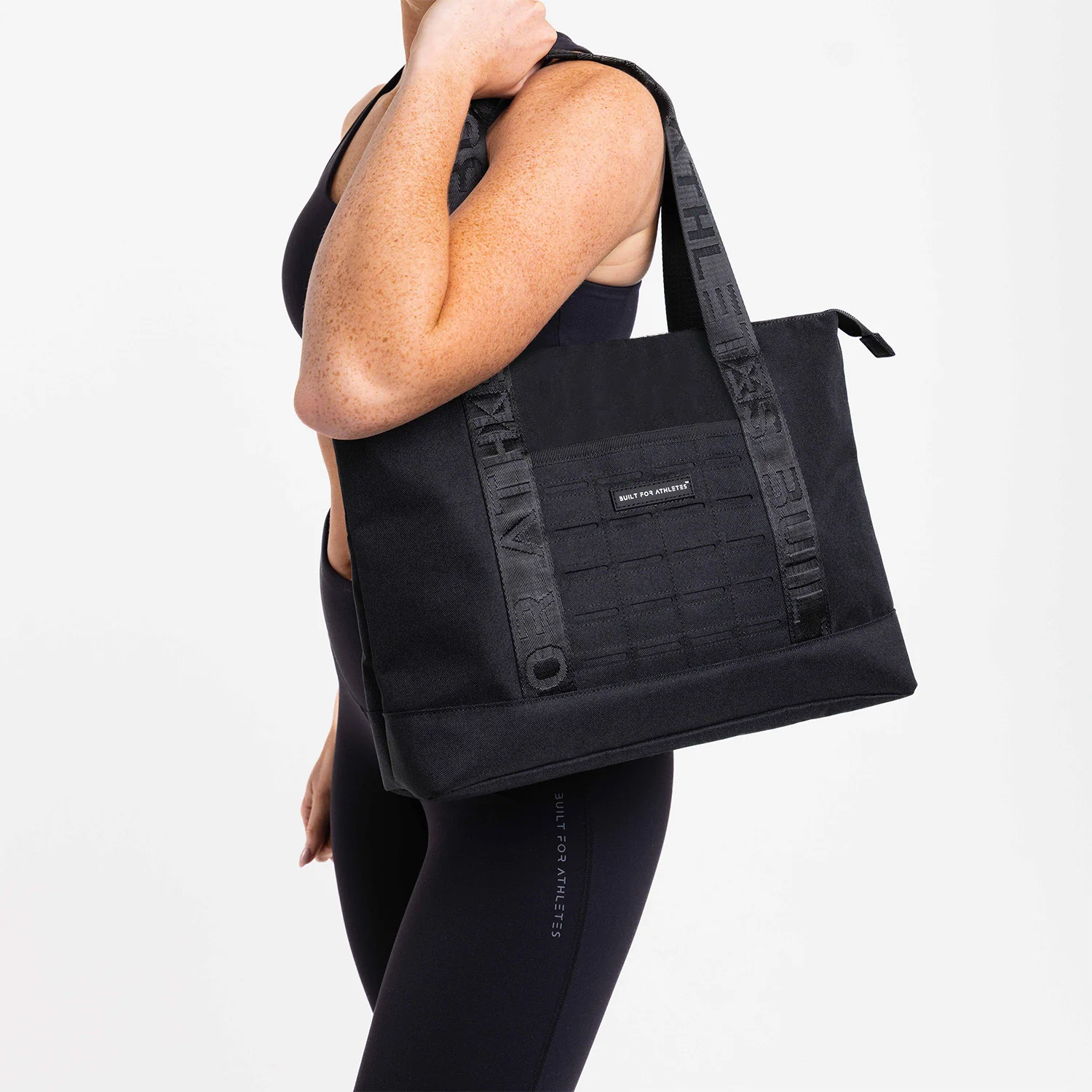 Black Tote Bag Compact - Image 6