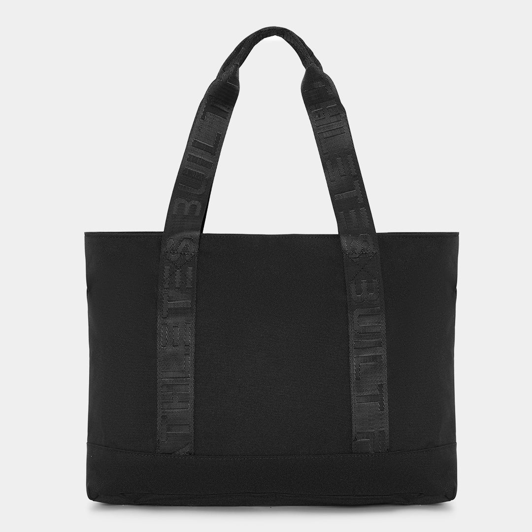 Black Tote Bag Compact - Image 7
