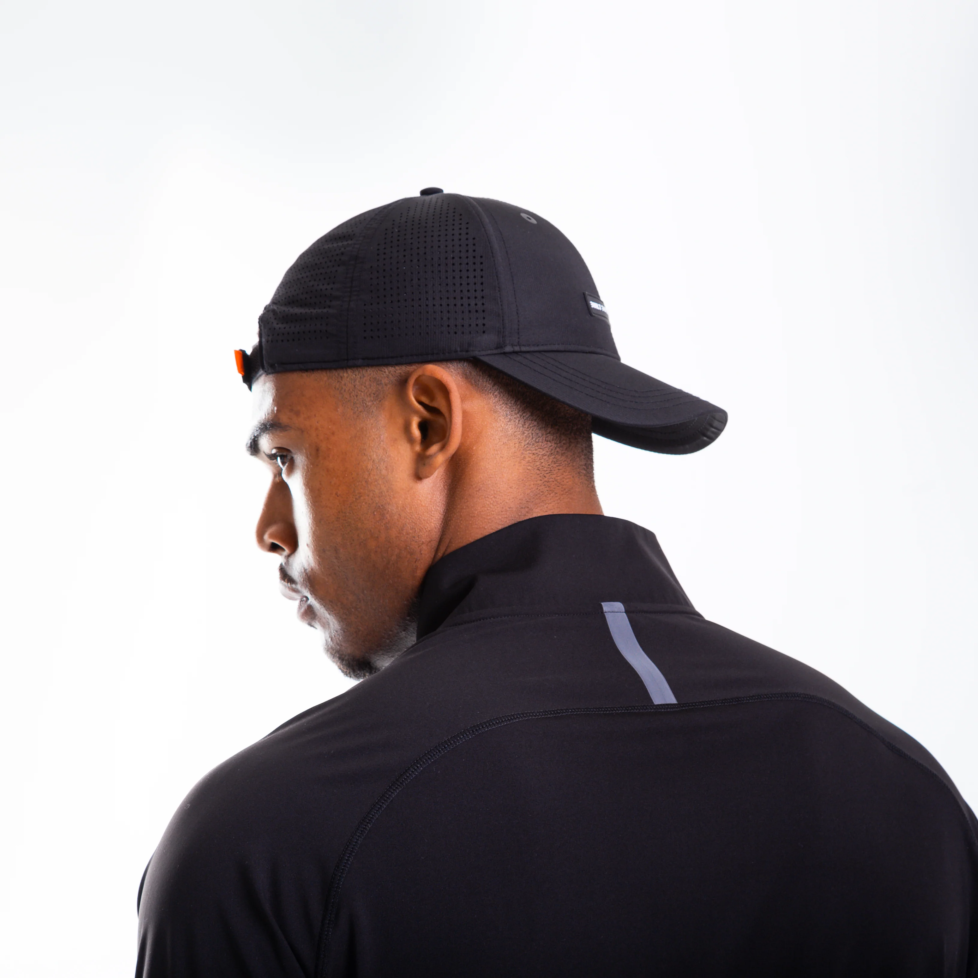 Unisex Black Training Cap - Image 4