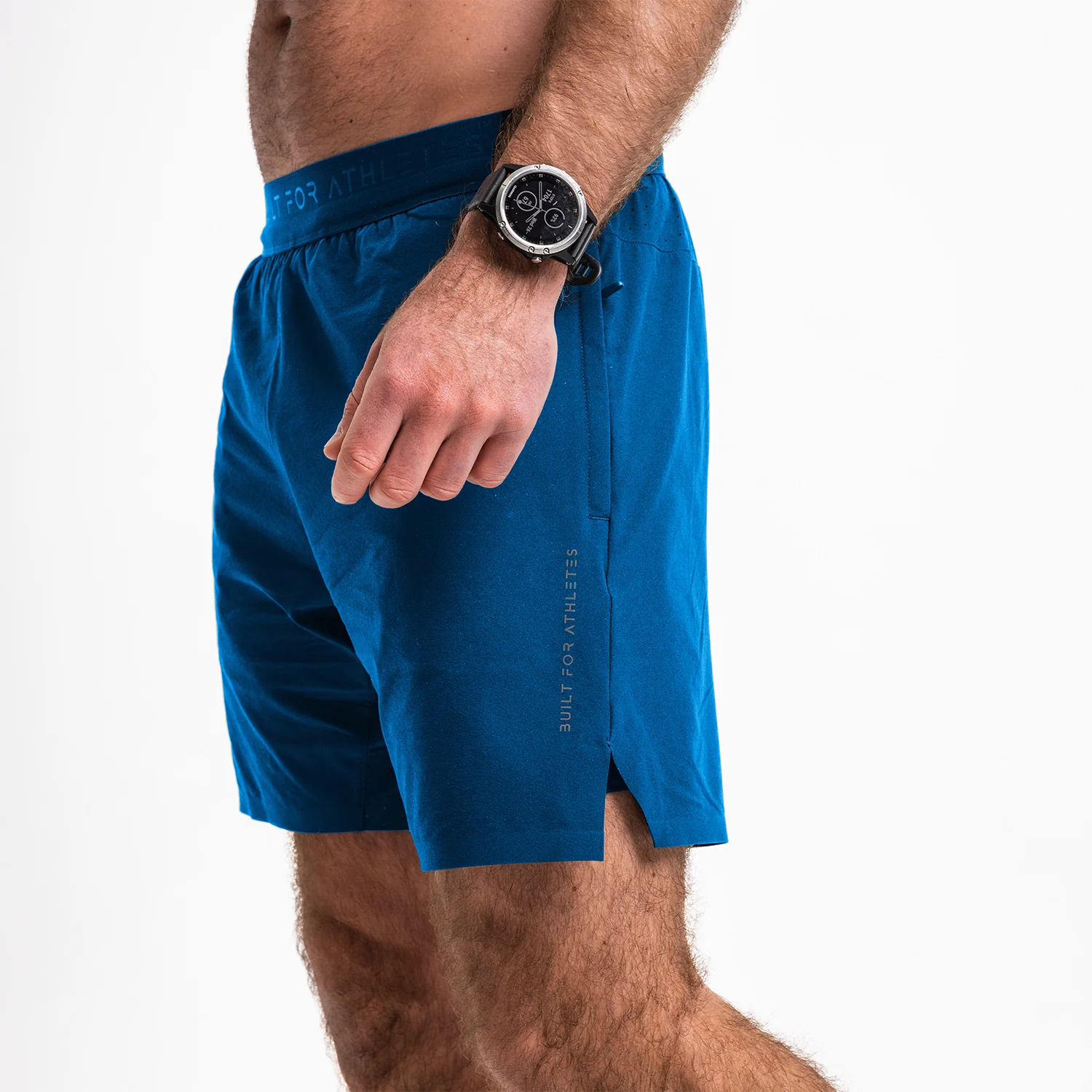 Men's Cobalt Blue 2-in-1 Training Shorts - Image 4