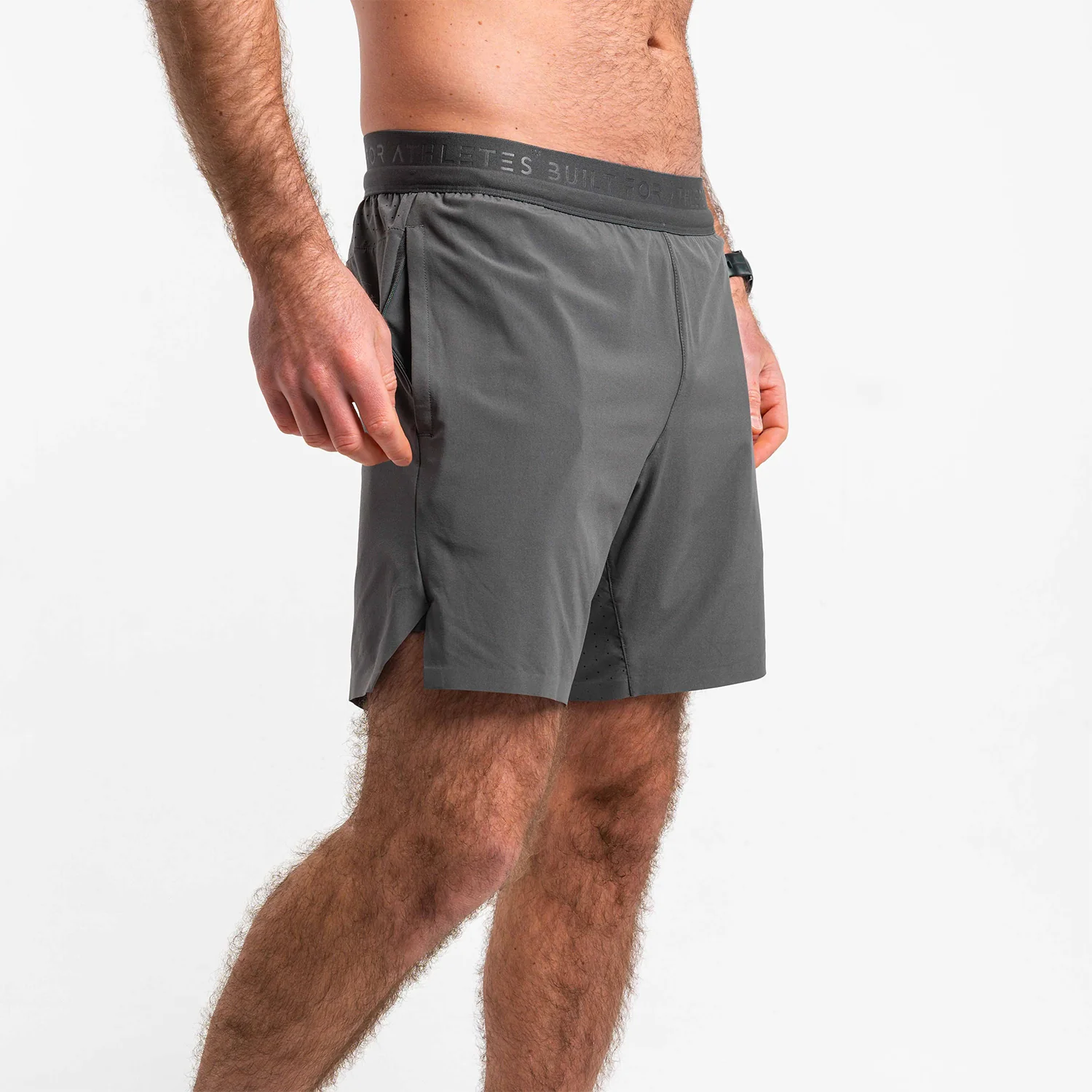 Men's Graphite 2-in-1 Training Shorts - Image 2