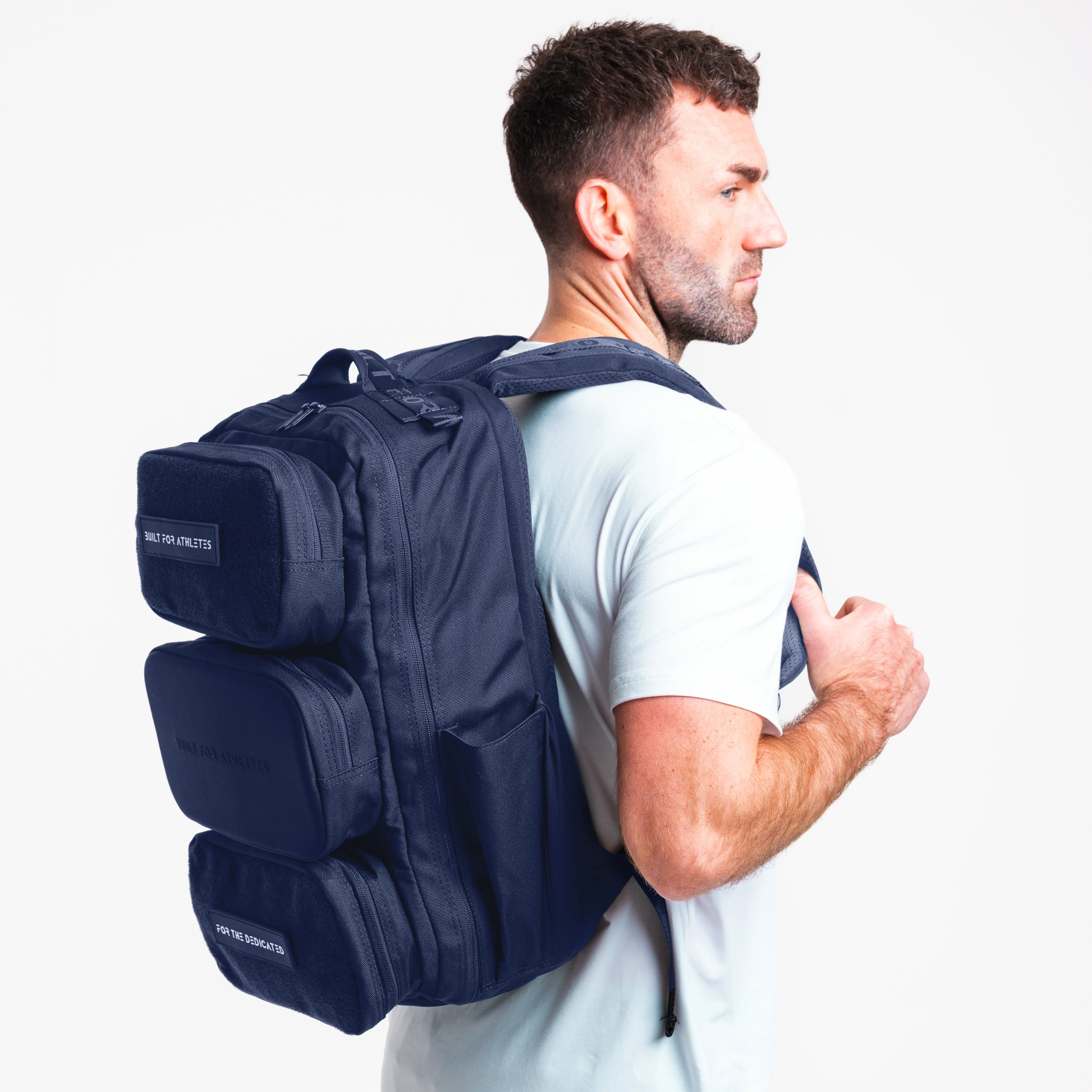 Navy Blue Hybrid Backpack - Image 3