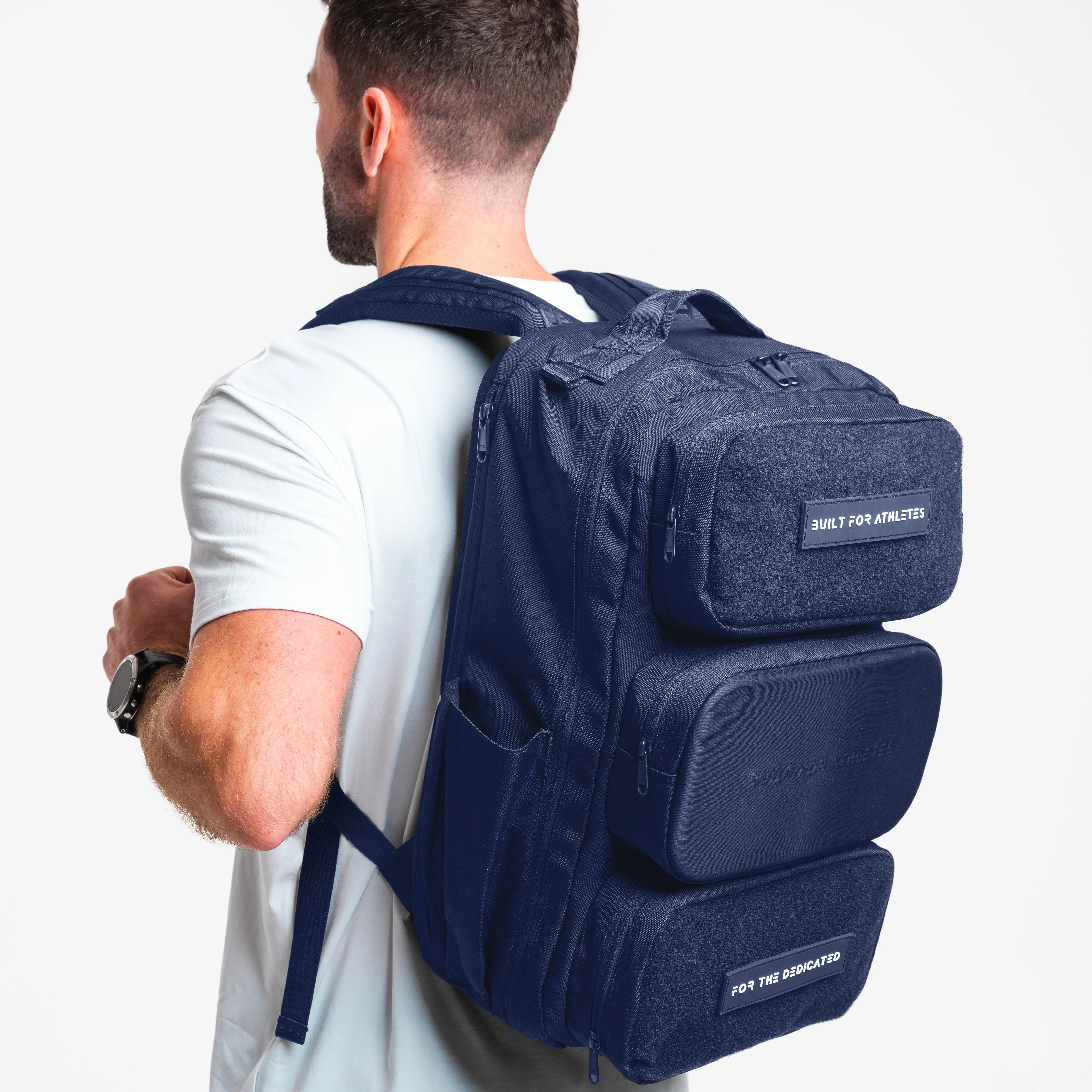 Navy Blue Hybrid Backpack - Image 7
