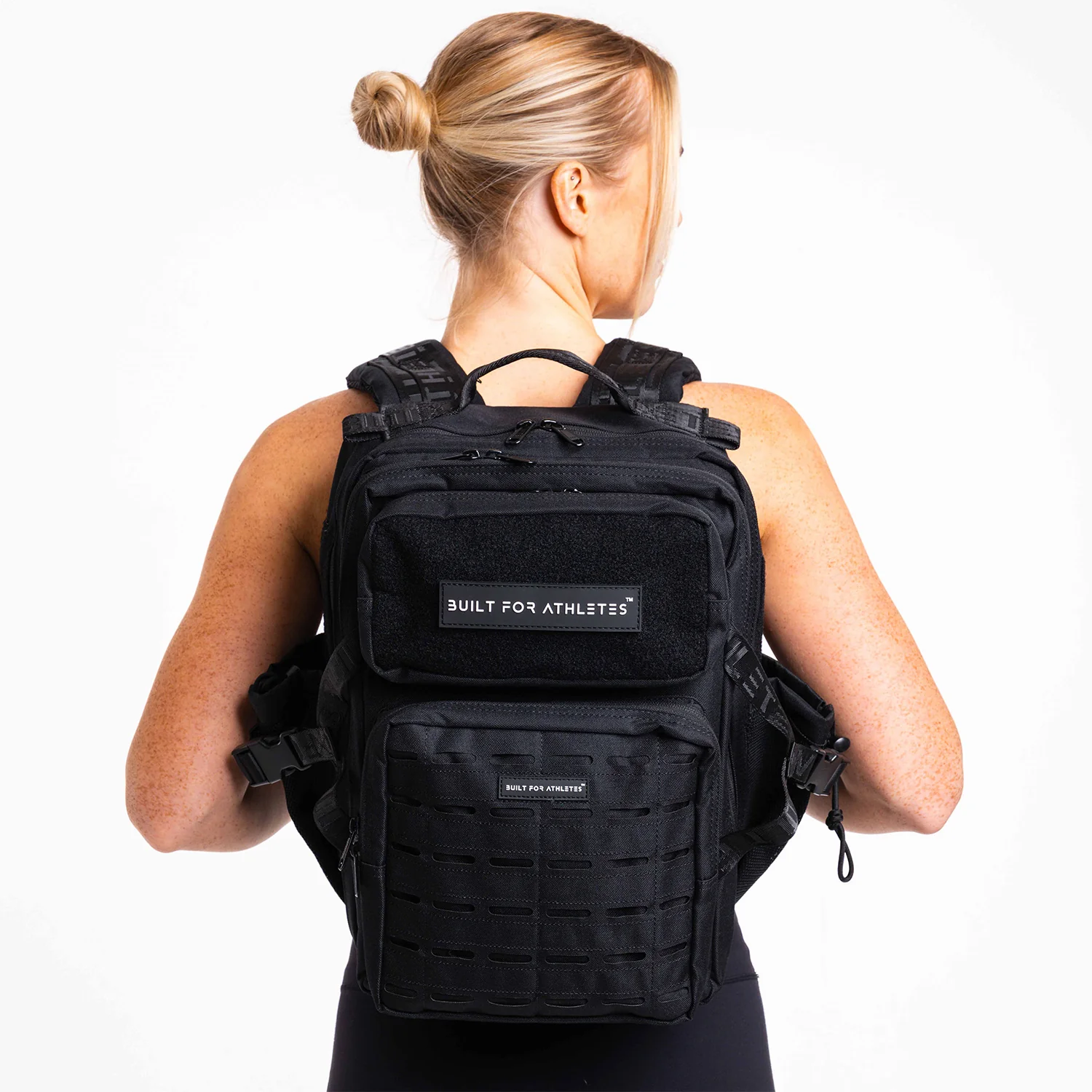 Black Gym Backpack Compact - Image 3