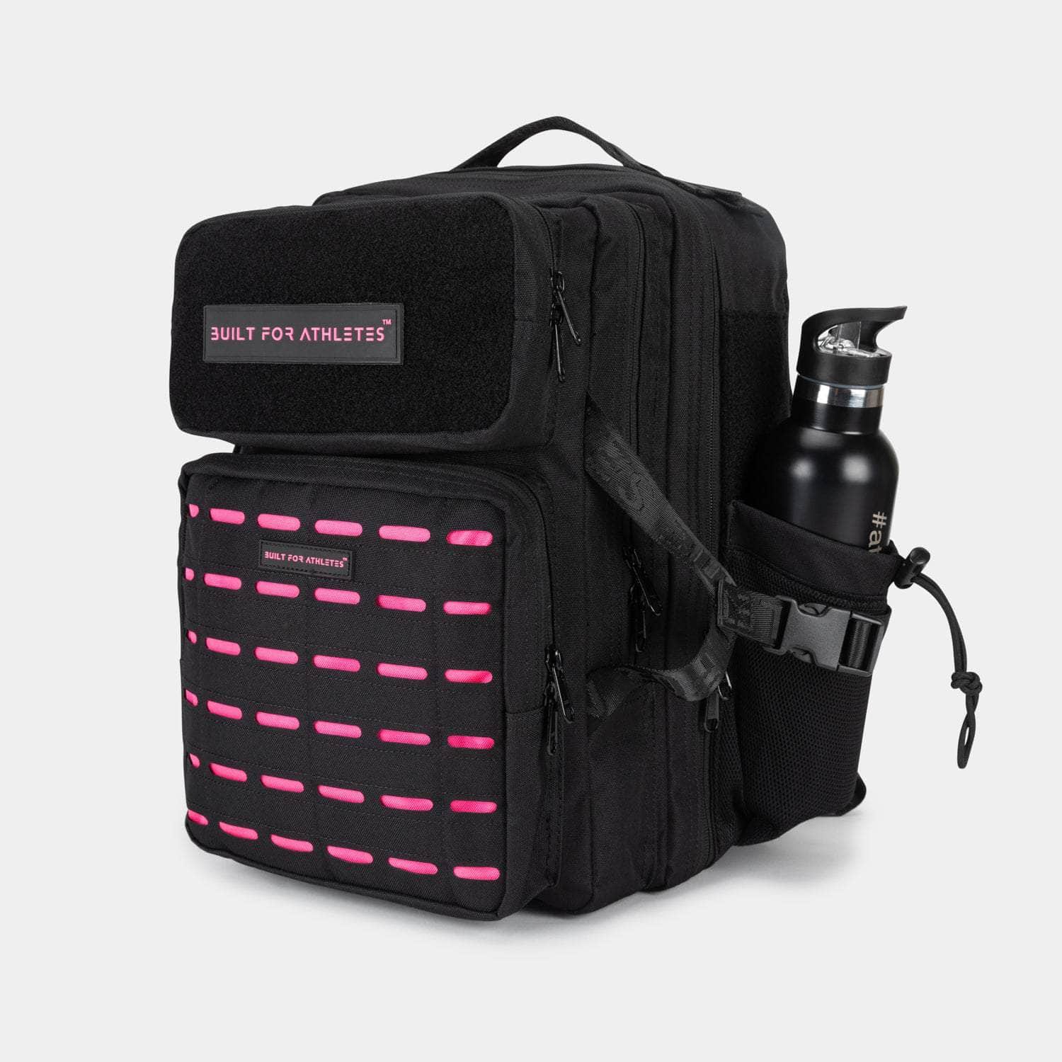 Black & Pink Gym Backpack Compact - Image 4