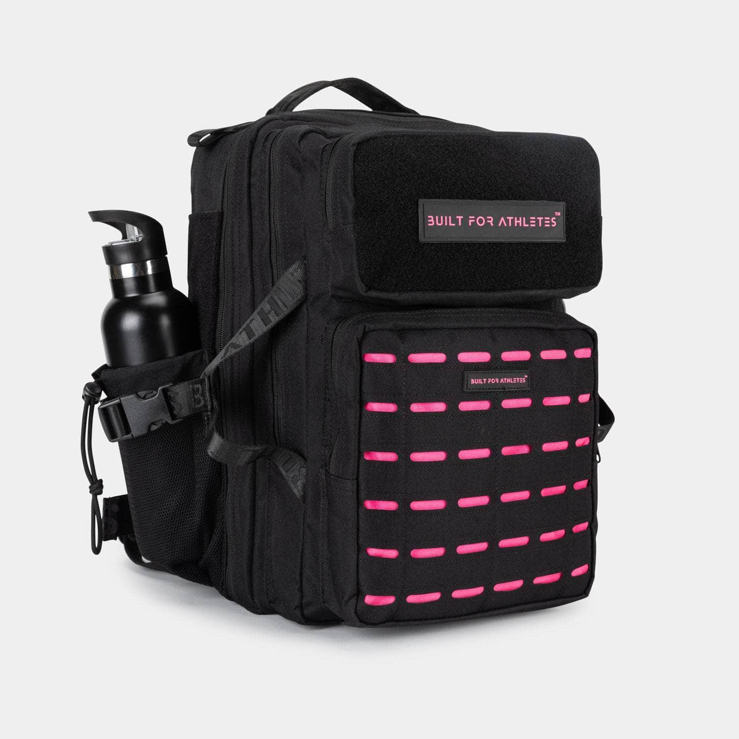 Black & Pink Gym Backpack Compact - Image 8