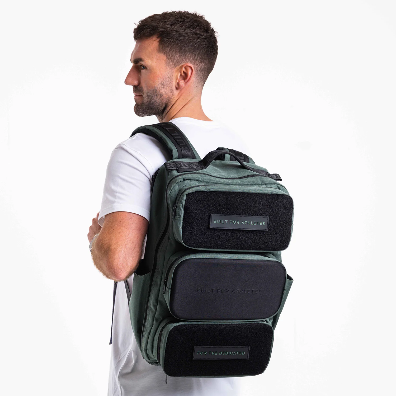 Washed Green Hybrid Backpack - Image 11