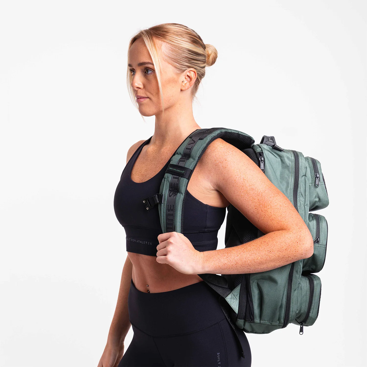 Washed Green Hybrid Backpack - Image 7