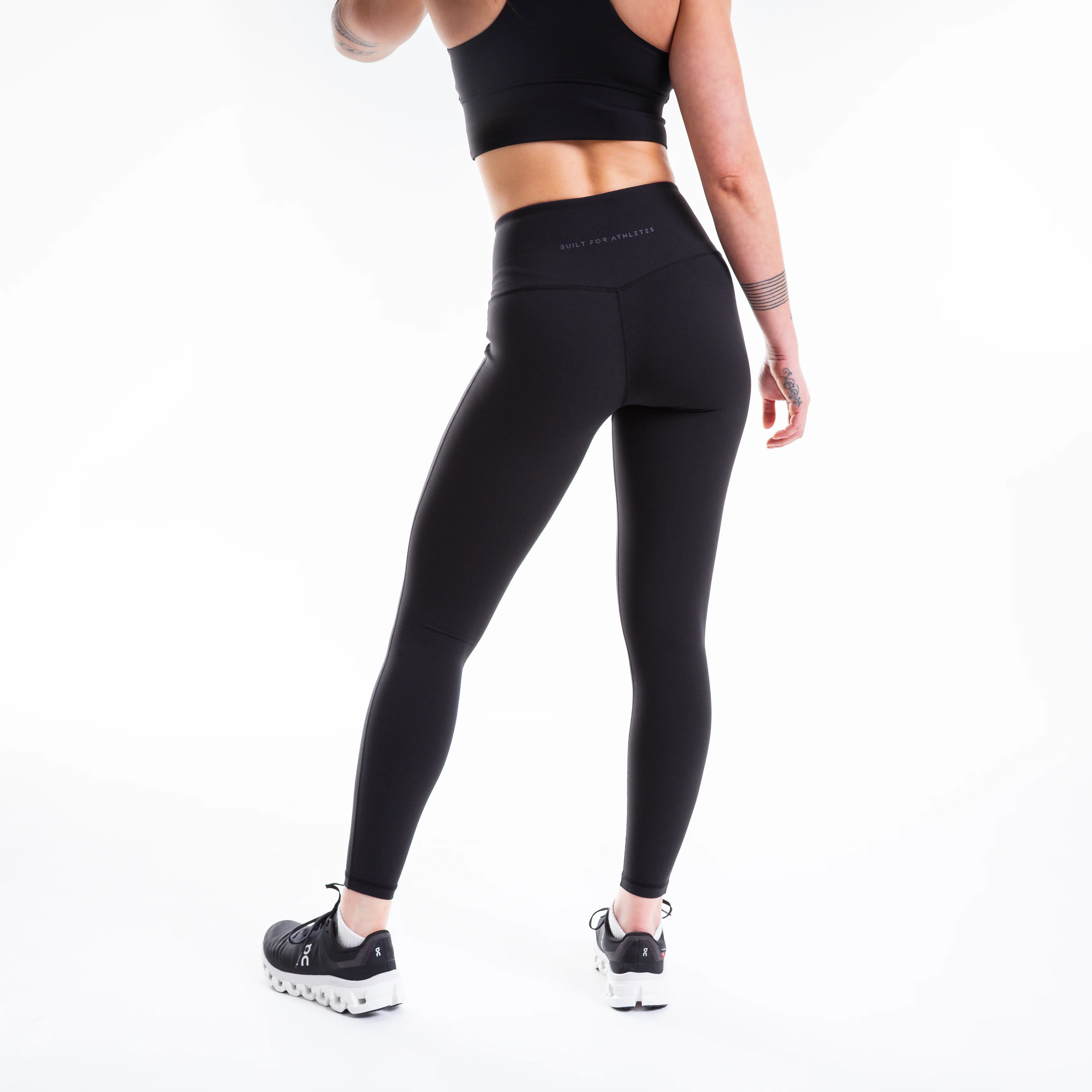 Women's Black Training Leggings - Image 6