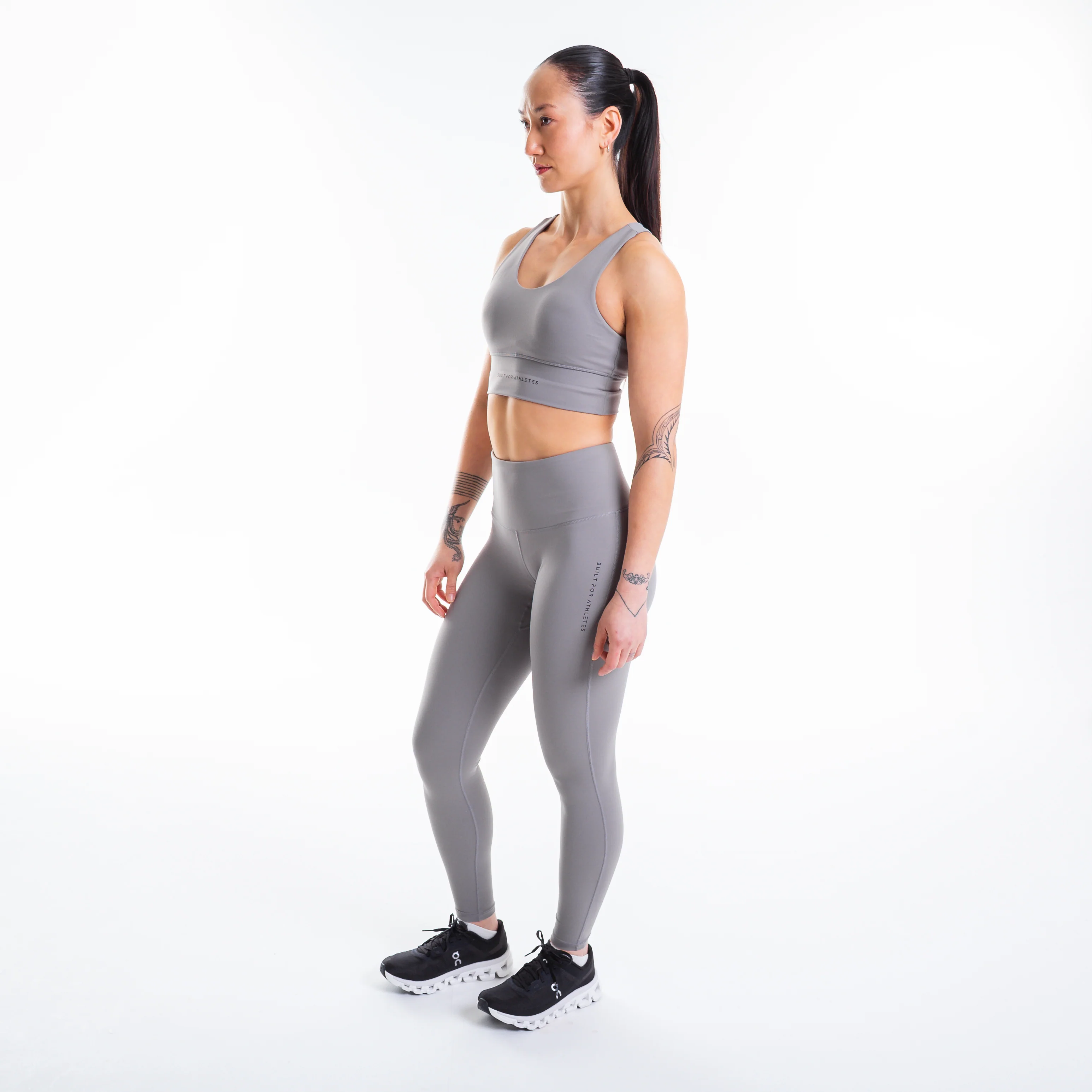 Women's Concrete Training Leggings - Image 4